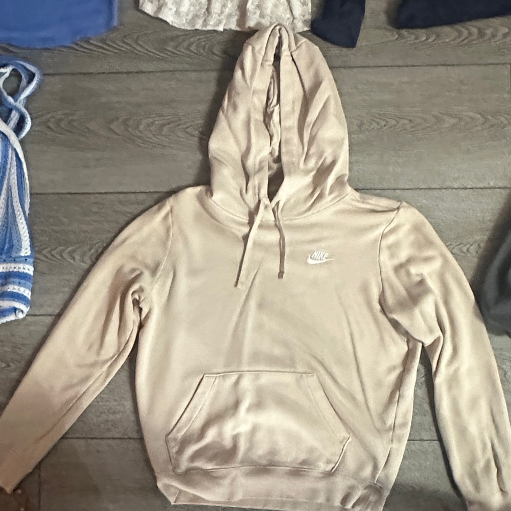 Nike Light Tan Hoodie